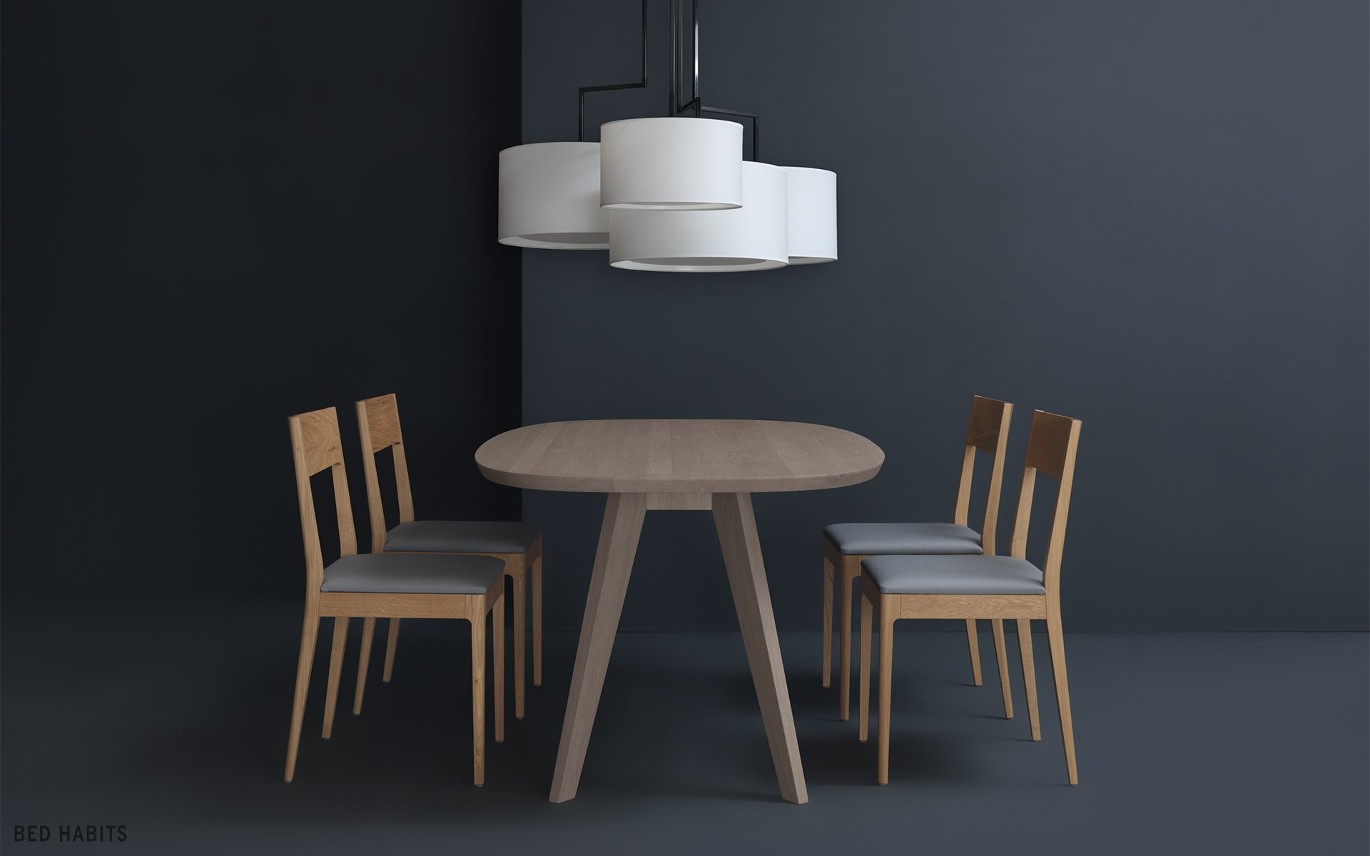 Designtable Cena BedHabits serieZ 13